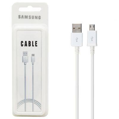 Кабель microUSB A17 1m в упак white