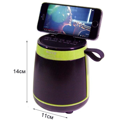 Колонка портативная Wster WS-2816 green orig