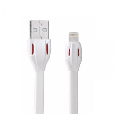 Data-кабель iPhone 5 6s плоский white