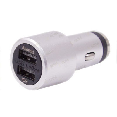 USB Переходник АЗУ (3.1A) DALESH DLS-С01 2USB-2