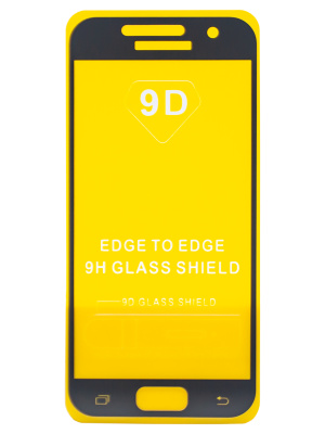 Защитное стекло 4D Samsung A3 (A320) 2017г. Black
