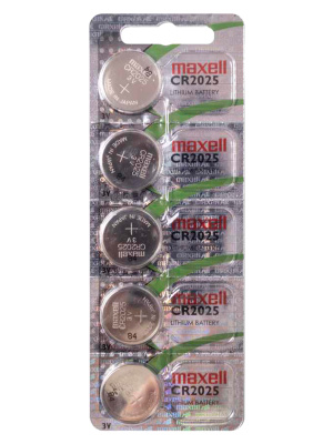 Литиевый элемент питания Maxell CR2025 (5BL)