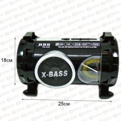 адиоприемник RRS RS-648BTчерная