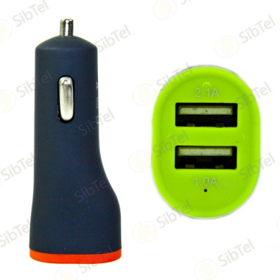USB Переходник АЗУ KeKe-23b green