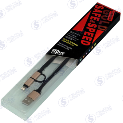 Data-кабель iPhone 5 6s CHENG black