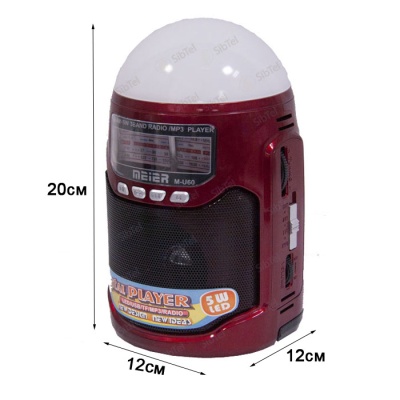 Радиоприемник MEIER M-U60 red-1