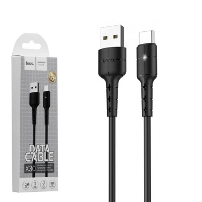 Кабель Type-C Hoco X30 (1m) black