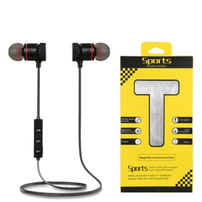 Гарнитура Sports bluetooth MR23 black