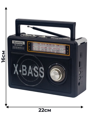 Радиоприемник Haoning HN-4319UAT black