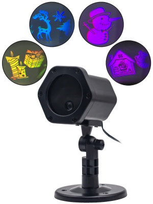 Проектор 3D Новый год