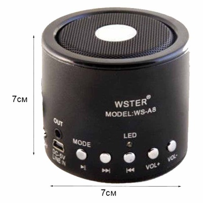 Wster WS-A8 (USB, microSD) black orig