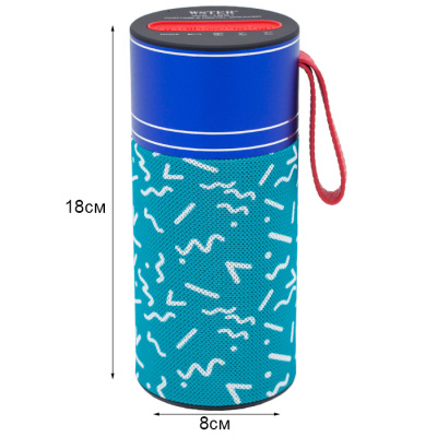 Колонка портативная Wster WS-1851 blue orig