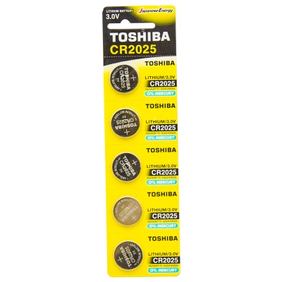 Литиевый элемент питания Toshiba CR2025 (5BL)