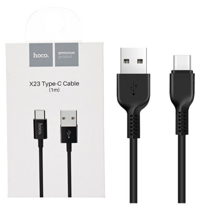 Data-кабель Type-C Hoco X23 (1m) black
