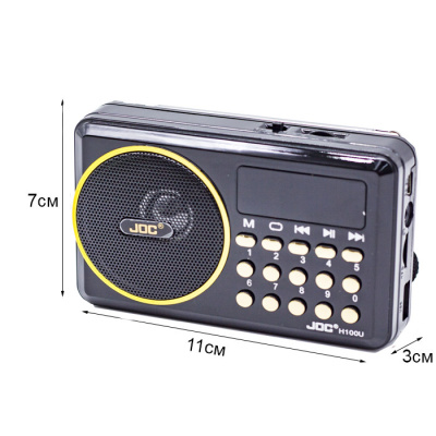 Радиоприемник JOC H100 black