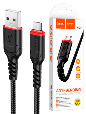microUSBHocoX59black