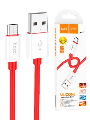 microUSBHocoX87red