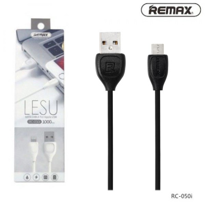 Data-кабель Remax RC-050i LESU iPhone 5 black