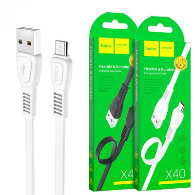 microUSB Hoco X40 wh