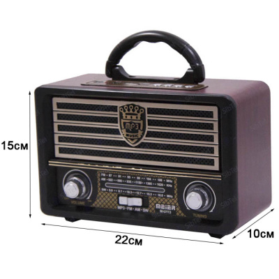 Радиоприемник MEIER M-U113 black-1