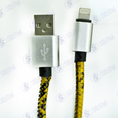 Data-кабель iPhone 5 6s cobra yellow