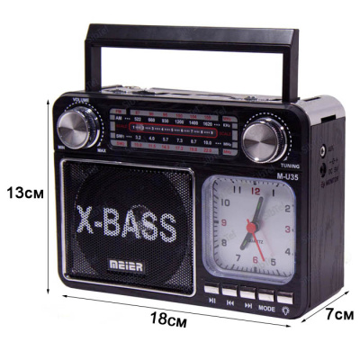 Радиоприемник MEIER M-U35 black