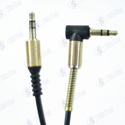 Кабель AUX (3.5-3.5) №3 black