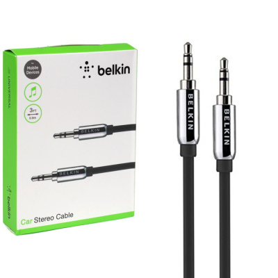 Кабель AUX BELKIN 1m в коробке black