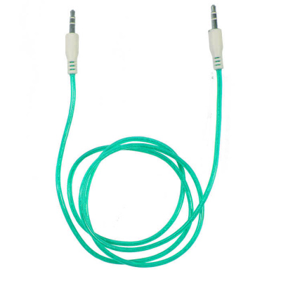 Кабель AUX гелевый 1m purple