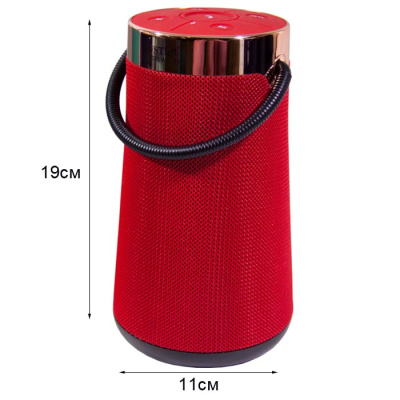 Колонка портативная Wster WS-1831  red orig