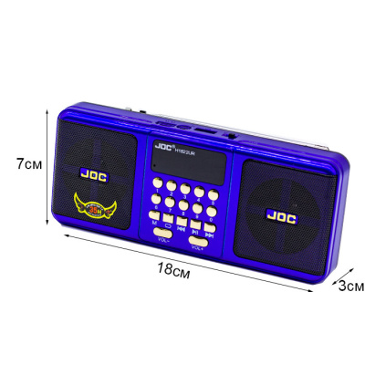 Радиоприемник JOC H1822UR blue