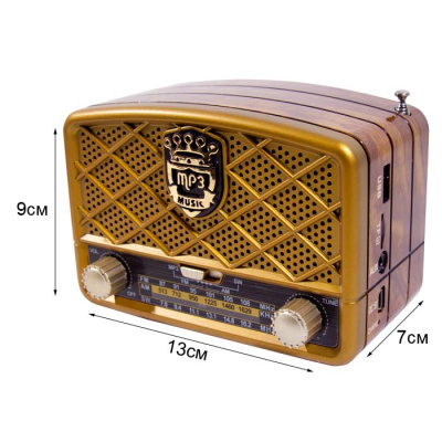 Радиоприемник MEIER M-138BT brown