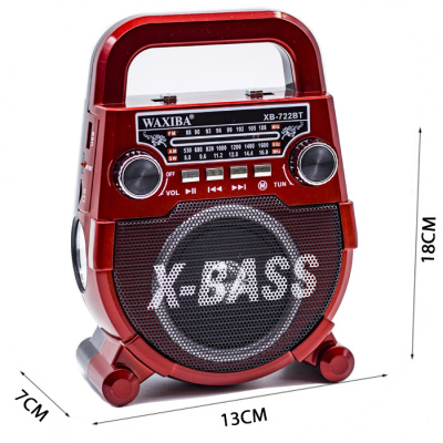 waxiba xb-722BT red