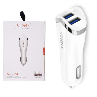 Автомобильный блок+кабель microUSB VIDVIE CC501 
