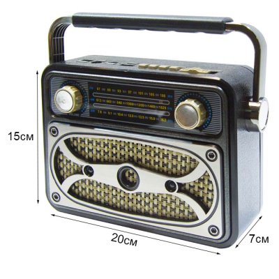 Радиоприемник MEIER M-183BT black