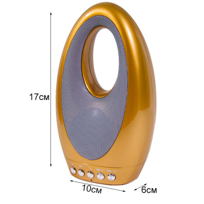 Колонка портативная Wster WS-1829gold orig
