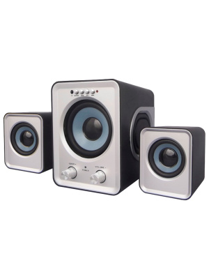 Акустическая система SmartBuy BUZZ 2.1  black-gray 1