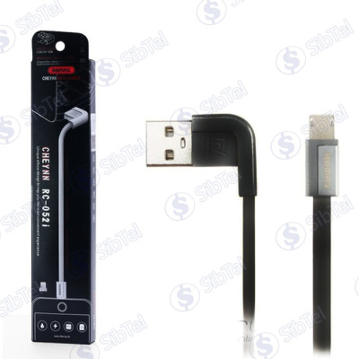 Data-кабель Remax RC-052i CHEYNN iPhone  (2A) black