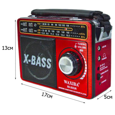 Радиоприемник WAXIBA XB-282 red
