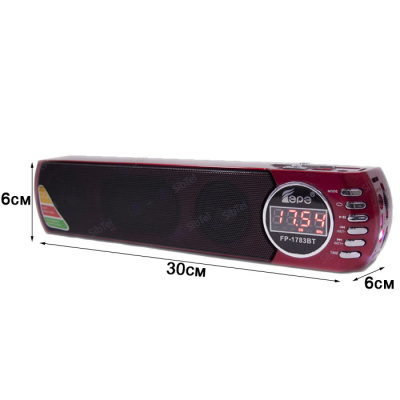 Колонка портативная EPE FP-1783BT red