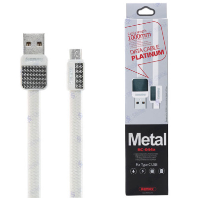 Data-кабель Remax RC-044i Platinum Metal white