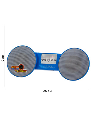 2. WS-728 BLUE с размерами 4.3