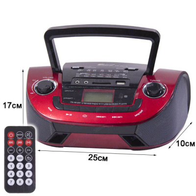 Радиоприемник EPE FP-201R red