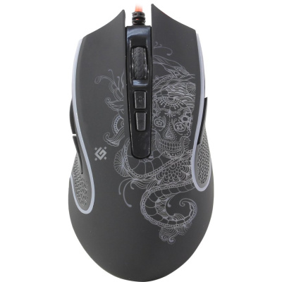 Мышка проводная Defender GM-640L Venom 8 кнопок игровая