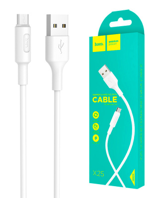 microUSB Hoco X25 Soarer WHITE
