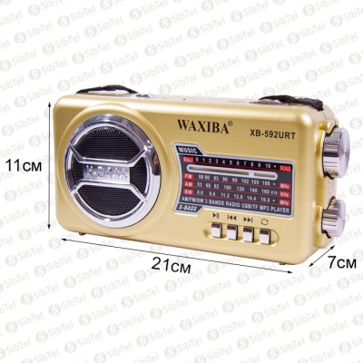 Радиоприемник WAXIBA XB-592URT gold