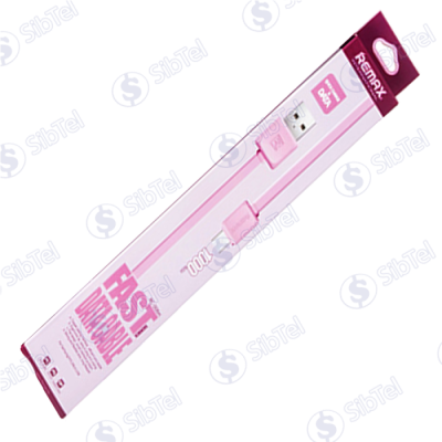 Data-кабель iPhone 5 6s REMAX RC-031 в короб. pink