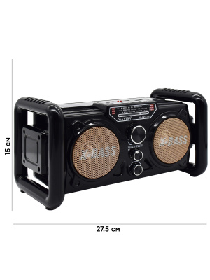 WAXIBA XB-841BT-S BLACK 1C