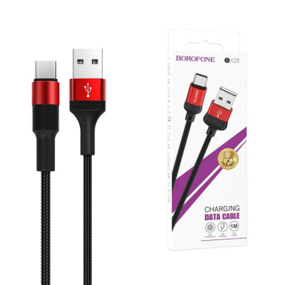 Кабель Type-C Borofone BX28 (1m) red