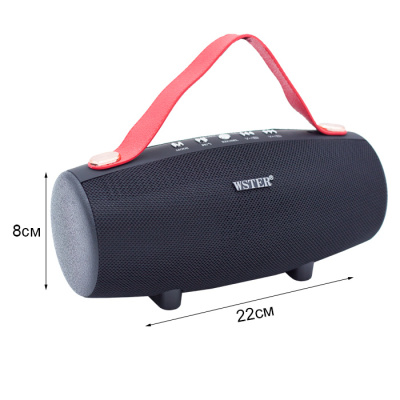 Колонка портативная Wster WS-1838 black orig